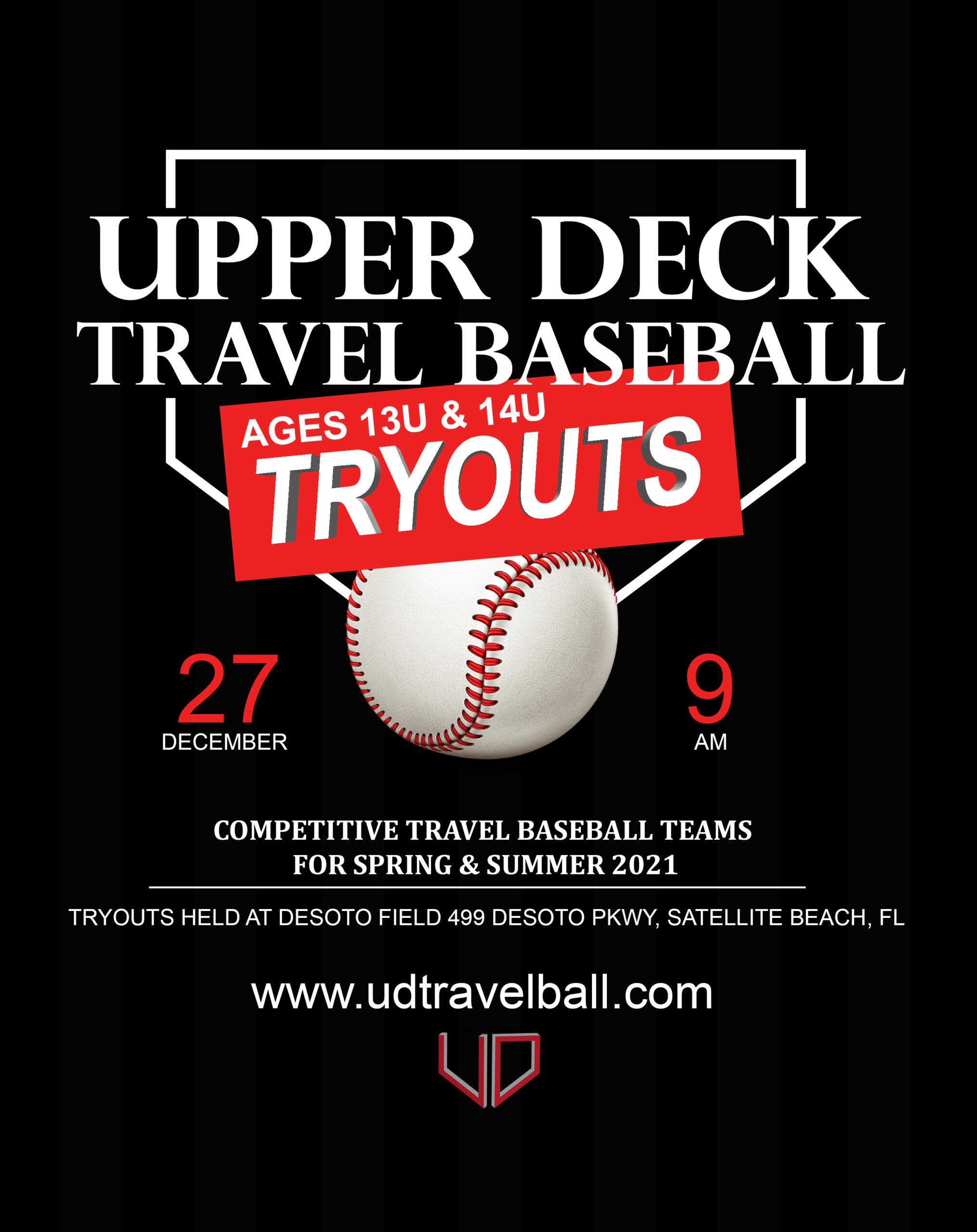 13u & 14u Spring Tryouts 13u & 14u Spring Tryouts